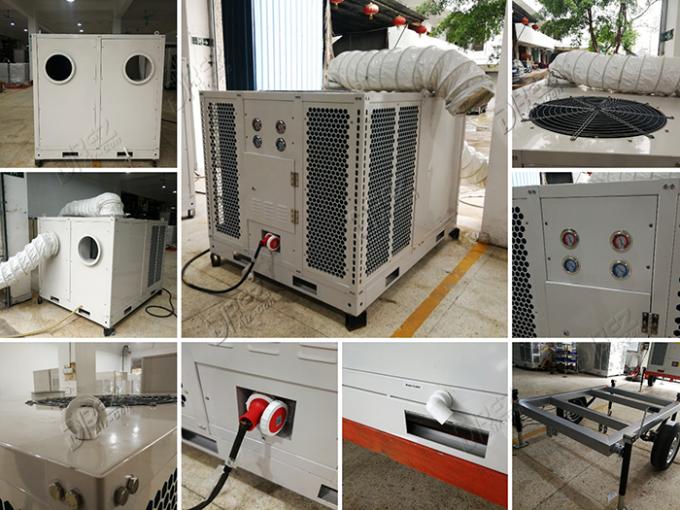 Condicionador de ar empacotado Portable refrigerando e de aquecimento do líquido refrigerante R22 com reboque