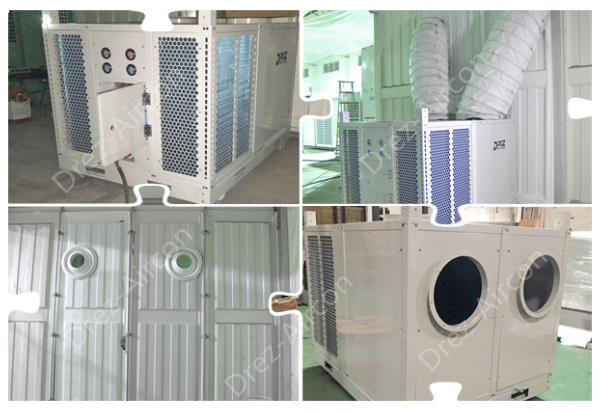 sistemas de condicionamento de ar da barraca 20P, unidade ereta livre da C.A. da barraca da exposição dos bens