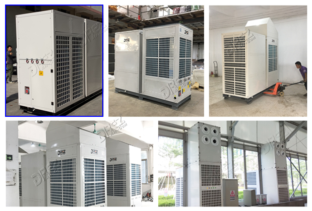 exposição exterior do condicionador de ar da barraca do grande fluxo de ar 36HP/uso refrigerando & de aquecimento da barraca