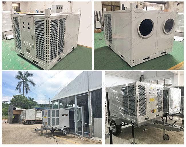 Condicionador de ar da barraca de Industrail do compressor de Copeland, grande unidade refrigerando da C.A. do refrigerador da capacidade