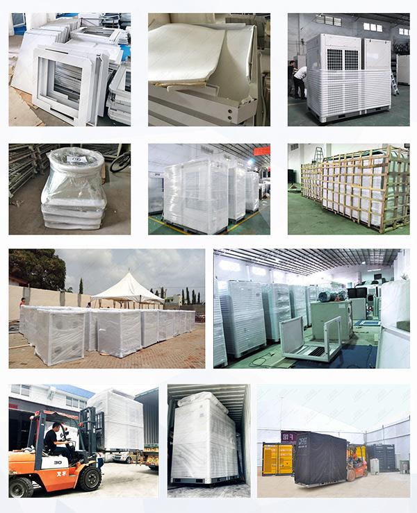 unidade comercial do condicionador de ar 36hp/grande refrigerador de ar da barraca da exposição