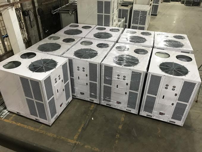 Os refrigeradores da barraca da abóbada Geodesic e os alimentadores provisórios do ar/14 T canalizaram o condicionador de ar para eventos da exposição