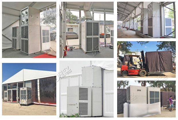 Refrigerador exterior de 7 toneladas da barraca/refrigerador de ar comercial da barraca para reuniões/exposições