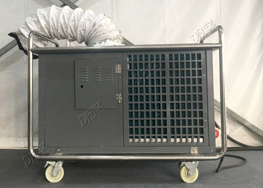 China Condicionador de ar exterior portátil canalizado horizontal 10HP de 8 toneladas com toda a estrutura do metal fornecedor