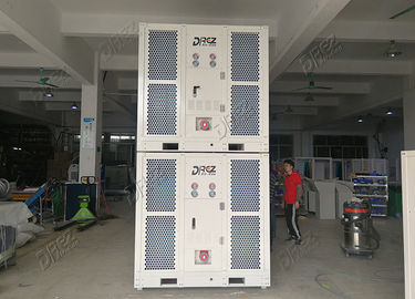 Refrigerar de ar refrigerando do ponto do condicionador de ar horizontal da barraca da exposição e aquecer-se provisórios