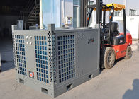 China 72.5KW canalizou o condicionador de ar montado reboque, unidade exterior portátil da C.A. 25HP empresa