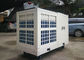 Área portátil de 10 toneladas elétrica 80-120sqm da tampa do condicionador de ar 10HP da barraca fornecedor