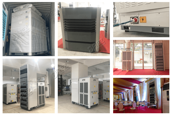 Unidades de condicionamento de ar provisórias 25HP da multi função para refrigerar do evento da parte alta