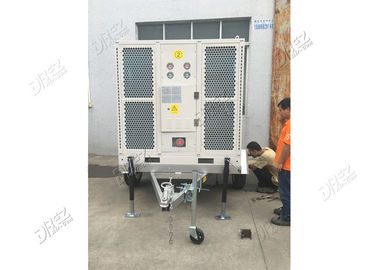 China Condicionador de ar industrial de utilização exterior da barraca, sistema de refrigeração de 14 toneladas portátil da barraca 15HP fornecedor