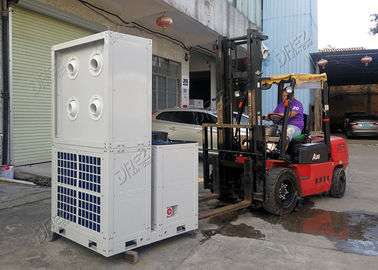 China condicionador de ar 5HP exterior portátil para o material completo do metal da barraca de Commeecial fornecedor